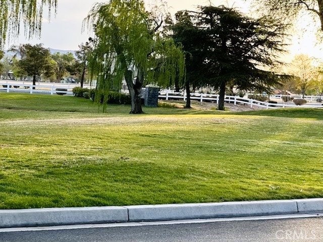 19238 Olive Way, Apple Valley, CA 92308 - view of home's community with a lawn and fence