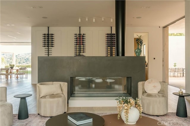 room details with wood finished floors