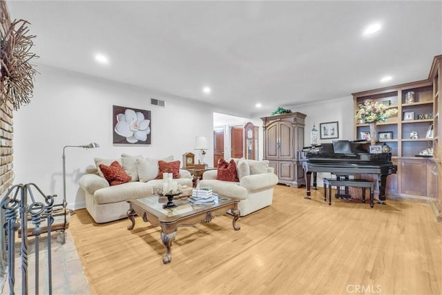 19903 E Rambling Rd, Covina, CA 91724 - living area featuring recessed lighting and light wood-style floors