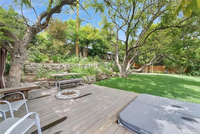 19903 E Rambling Rd, Covina, CA 91724 - wooden terrace featuring a yard