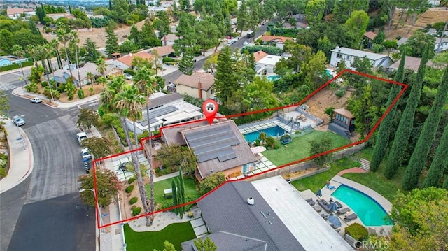 bird's eye view