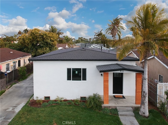 411 W Plum St, Compton, CA 90222 - bungalow with roof with shingles and stucco siding