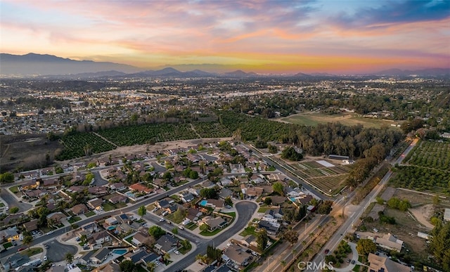 10620 Gemini Dr, Riverside, CA 92503 - birds eye view of property with a mountain view