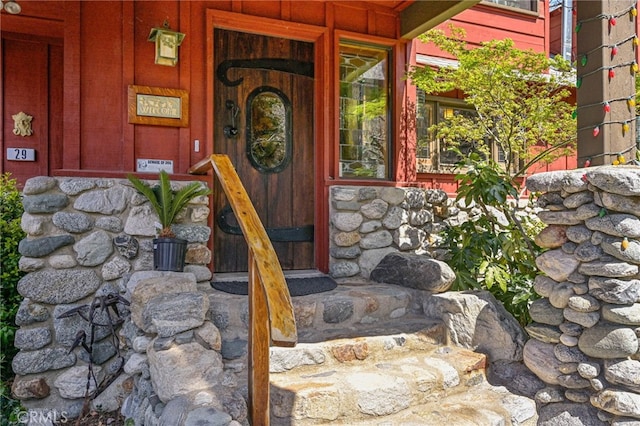 29 Bear Dr, Mt Baldy, CA 91759 - view of doorway to property