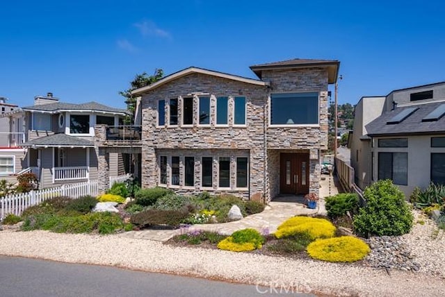 2062 Sherwood Dr, Cambria, CA 93428 - view of front of property featuring stone siding