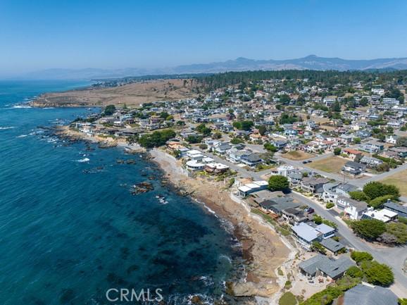 2062 Sherwood Dr, Cambria, CA 93428 - bird's eye view of a water and mountain view