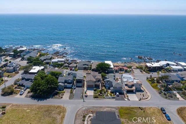 2062 Sherwood Dr, Cambria, CA 93428 - aerial view of residential area with a large body of water