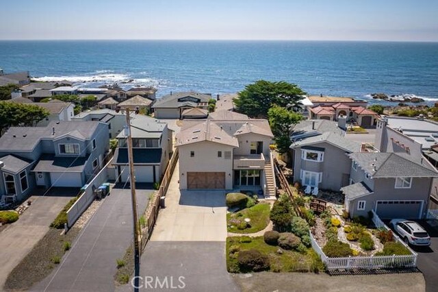 2062 Sherwood Dr, Cambria, CA 93428 - aerial view of residential area with a nearby body of water