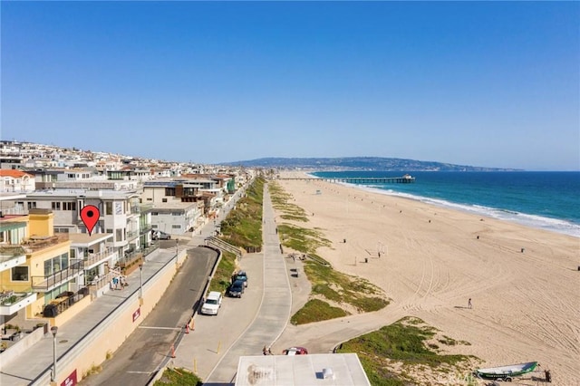 2208 The Strand, Manhattan Beach, CA 90266 - view of water feature featuring a view of the beach