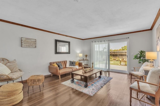 3846 Marcwade Ct, San Diego, CA 92154 - living area with light wood-type flooring, ornamental molding, and baseboards