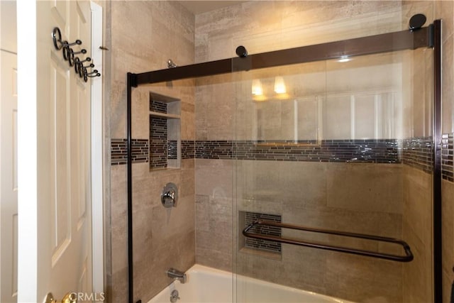 508 Launa Ln, Arroyo Grande, CA 93420 - full bathroom featuring bath / shower combo with glass door