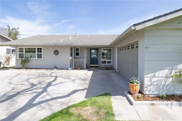 508 Launa Ln, Arroyo Grande, CA 93420 - ranch-style house with a garage, concrete driveway, and a shingled roof