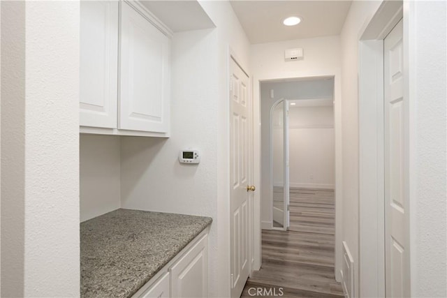 508 Launa Ln, Arroyo Grande, CA 93420 - corridor featuring dark wood finished floors and recessed lighting