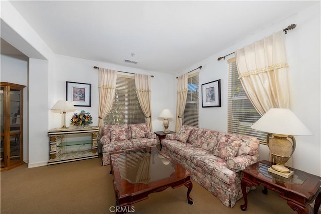 15686 Iron Spring Ln, Fontana, CA 92336 - living area featuring carpet floors