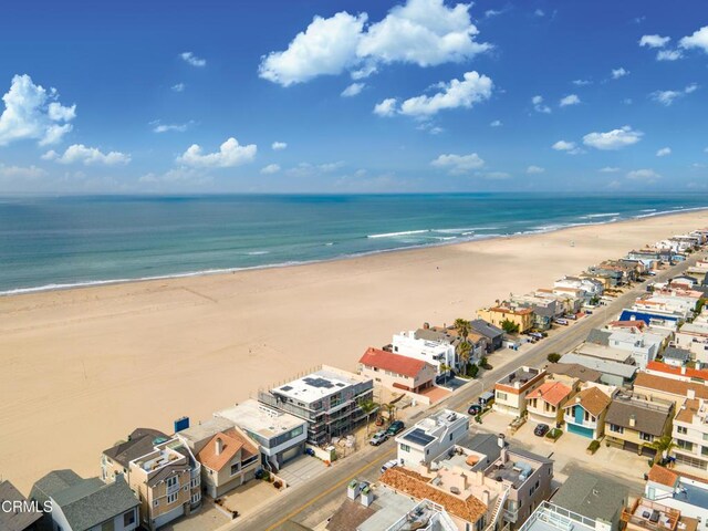 3371 Ocean Dr, Oxnard, CA 93035 - aerial view with a water view and a beach view