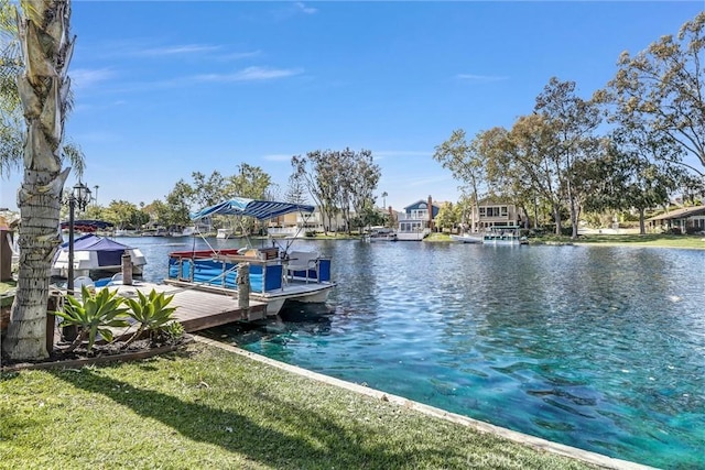22839 Ridge Route Ln, Lake Forest, CA 92630 - view of dock with a water view