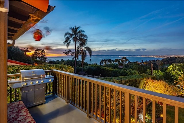 541 Via Del Monte, Palos Verdes Estates, CA 90274 - balcony featuring area for grilling