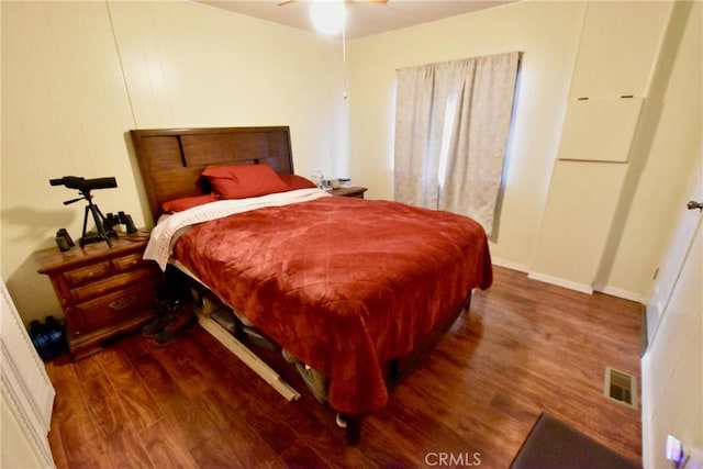 14804 Oregon Rd, Hornbrook, CA 96044 - bedroom with visible vents and wood finished floors