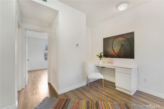 1510 Timberwood, Irvine, CA 92620 - unfurnished office featuring light wood-style flooring and baseboards