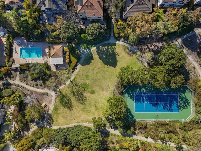bird's eye view