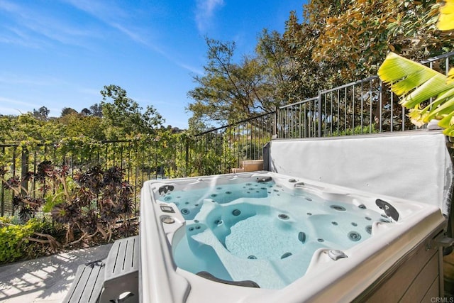 1164 Quail Gardens Ct, Encinitas, CA 92024 - exterior view of a hot tub