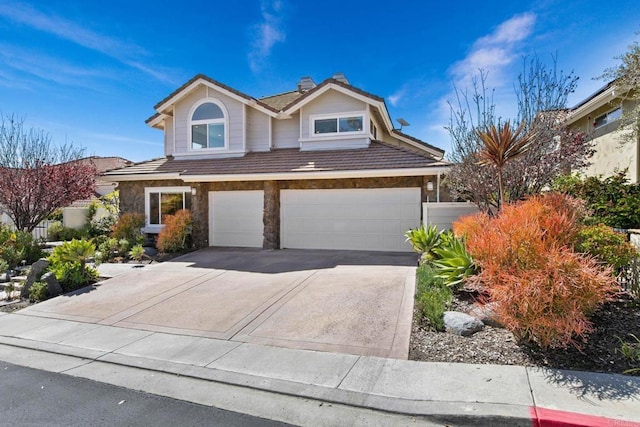 1164 Quail Gardens Ct, Encinitas, CA 92024 - traditional-style house with a garage and concrete driveway