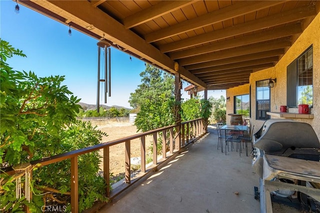 5420 Clayvale St, Acton, CA 93510 - view of patio