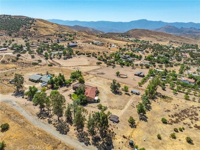 5420 Clayvale St, Acton, CA 93510 - overview of rural landscape featuring a desert landscape and a mountainous background