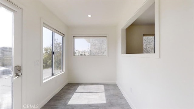 1204 Monterey Blvd, Hermosa Beach, CA 90254 - hall with wood finished floors and recessed lighting