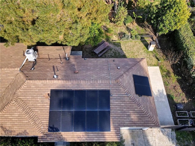 drone / aerial view