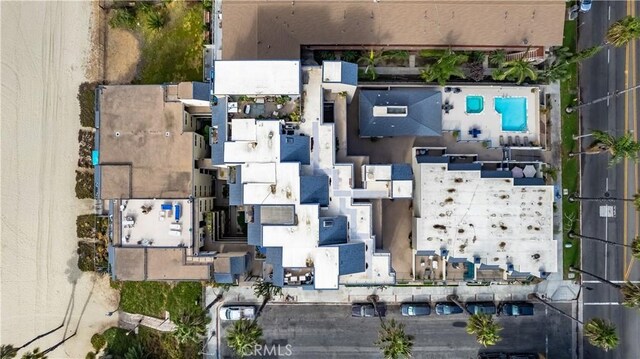 1 3rd Pl Unit 302, Long Beach, CA 90802 - aerial view of property and surrounding area featuring a pool area