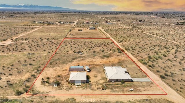 23073 Cielito Dr, Apple Valley, CA 92308 - view of rural area with property boundaries highlighted