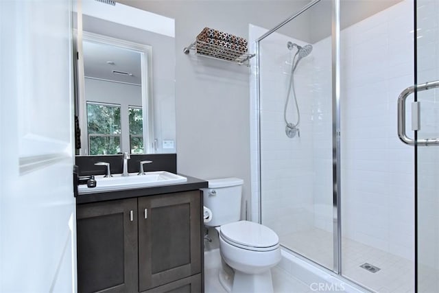14608 Mccormick St, Sherman Oaks, CA 91411 - full bath featuring vanity, toilet, and a shower stall