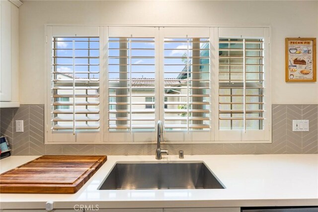 133 Lantana Dr, Stanton, CA 90680 - kitchen featuring tasteful backsplash, light countertops, and dishwasher
