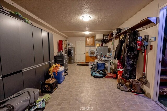 9408 Mill Dr, Forest Falls, CA 92339 - storage room featuring washer / clothes dryer