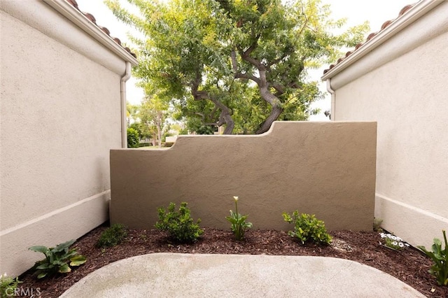 exterior space featuring a patio