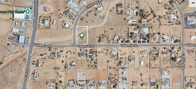 17796 Valencia St, Hesperia, CA 92345 - aerial overview of property's location