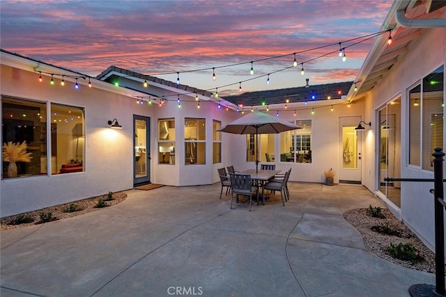 view of patio / terrace with outdoor dining space