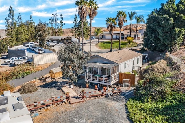 7160 Bel Air St, Corona, CA 92881 - aerial perspective of suburban area