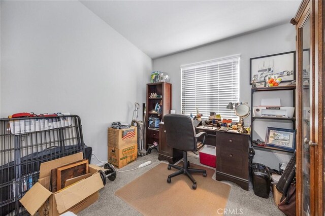 7160 Bel Air St, Corona, CA 92881 - view of carpeted home office