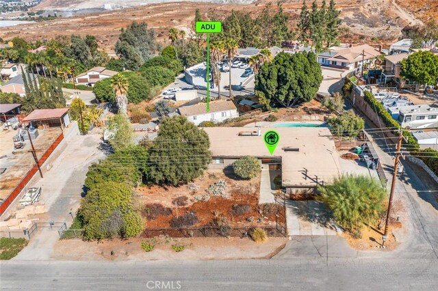 7160 Bel Air St, Corona, CA 92881 - bird's eye view of a mountainous background