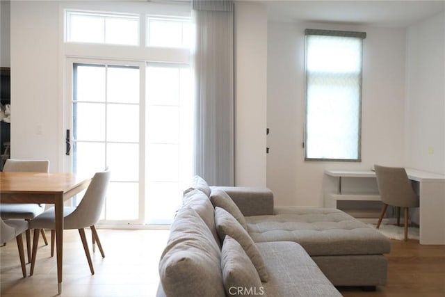 288 S Oakland Ave Unit 209, Pasadena, CA 91101 - living area with light wood finished floors