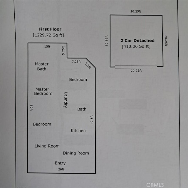 242 E 92nd St, Los Angeles, CA 90003 - floor plan / room layout