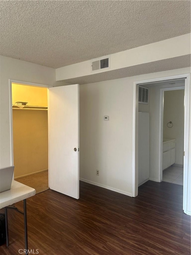 1524 Acacia St Unit 3, Alhambra, CA 91801 - unfurnished office featuring wood finished floors, a textured ceiling, and baseboards