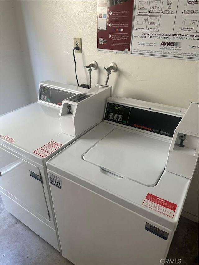 1524 Acacia St Unit 3, Alhambra, CA 91801 - communal laundry room featuring washing machine and dryer