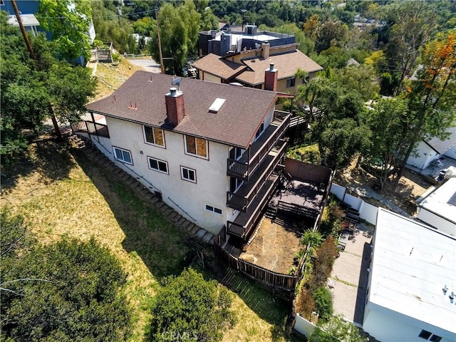 aerial view