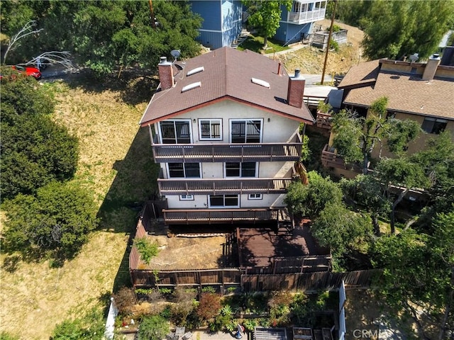 drone / aerial view