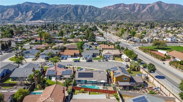 3710 Colonial Cir, Lake Elsinore, CA 92530 - birds eye view of property featuring a residential view and a mountain view