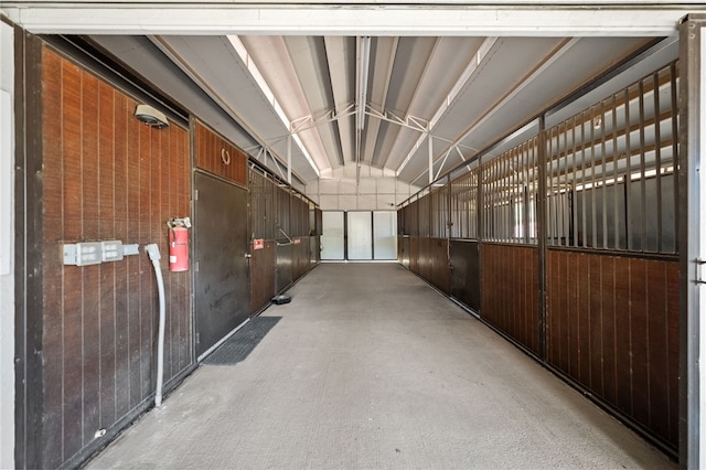 view of stable