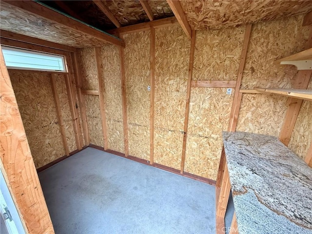 view of storage